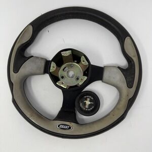 Grant Ford Mustang‎ Steering Wheel Black Gray Made in Italy Aftermarket